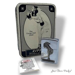 Zippo 1935‎ Varga Girl Lighter with Box